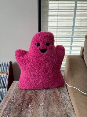 Pink Halloween Ghost Stuffed Animal